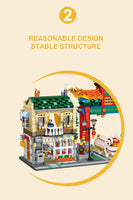 LoZ Mini Building Block, Street Series, Chinatown (1030) 3581 pieces