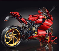 TGL Building Block, Technic Series, Ducati Motorcycle (T4020) 1809 Pieces, 1:5 Scale