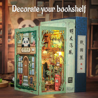 CUTEBEE DIY Book Nook Kit (Panda Bookshop)