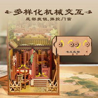 (Pre-order) Tonecheer TQ123 Ode of Mulan Multi-Light Chinese Style Book Nook