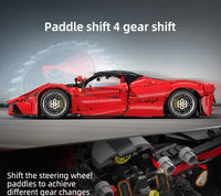 Guly 10623 Ferrari SF90 1:8 scales Dynamic version with R/C snd LED lights