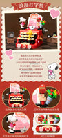 Pantasy 86913- 86916 Snoopy Retro Time Series including Typewriter, Coffe Machine, Camera and Radio