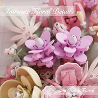 MJI 13062  OCEAN Pink Bouquet Building Blocks Set (726+ PCS)