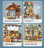 LOZ Model 1239 Windmill House Music Box Building blocks