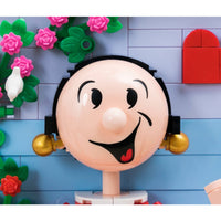 Pantasy Building Block, Popeye Series, Popeye & Olive 3D Portrait Painting (86403, 86404) 400+ Pieces