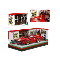 MJI 13082 Mini sport cars series with parking Garage
