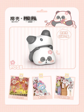 LOZ 7203-7206 Panda series mini block 3D Painting Creator Expert