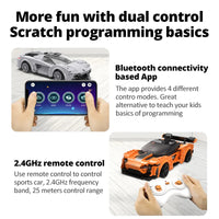 CADA C51075W P1 Blaze Car DIY Sports Racing Car Bricks 2.4G&APP Control Supercar