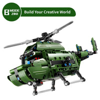 IM. Master 6809 2 in 1 Helicopter building set