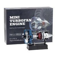 TECHING DM122 Mini Cutaway Turbofan Engine Model Kit (Special order online Only)