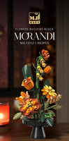 MJI 13112 Morandi Building Block Flower 963PCS Plastic Assembly Block Toy Sets