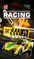 MJI 13083 Mini sport cars series with parking Garage