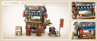 LOZ 1252 Japanese octopus mini Street View building block