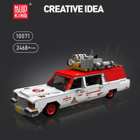 Mould King 10071 Ghost Bus Model Building Block Set