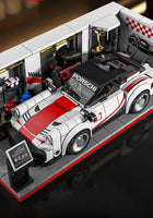 MJI 13080 Mini sport cars series with parking Garage