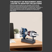 TECHING DM122 Mini Cutaway Turbofan Engine Model Kit (Special order online Only)