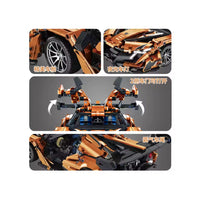 MJI 8615A Orange Mclaren Senna GTR