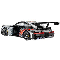 IM. Master 9821 1: 10 Static supercar/fighter model,. 2 in 1 build Super Car and Super Plane,static, non-remote control