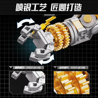 Pre-Order Wangao Block Model 188012 The Flash Mechanical Bear Half Clear Version