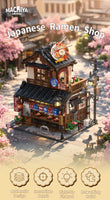 HUIYOYOYI H1010 Japanese Street View Flavor Ramen Shop