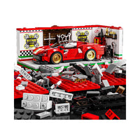 MJI 13082 Mini sport cars series with parking Garage