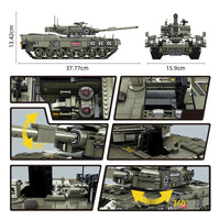 Panlos 632003 Leopard 2A4 Main Battle Tank