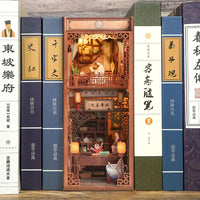 (Pre-Order) Tonecheer TQ 529 Ancient Study Chinese Style Study 3d Wooden Puzzle Diy Book Nook Kit