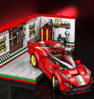 MJI 13082 Mini sport cars series with parking Garage