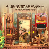 (Pre-order) Tonecheer TQ123 Ode of Mulan Multi-Light Chinese Style Book Nook