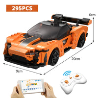 CADA C51075W P1 Blaze Car DIY Sports Racing Car Bricks 2.4G&APP Control Supercar