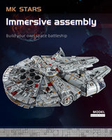 Mould King 21026 Millennium Falcon ROTJ (Mark II) 12688 pieces original model