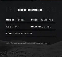 Mould King 21026 Millennium Falcon ROTJ (Mark II) 12688 pieces original model