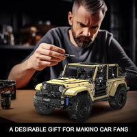 Mould King 13184 Remote Controlled Off-Road Wrangler Building Set | 3,621 PCS Scale 1:6