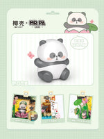 LOZ 7203-7206 Panda series mini block 3D Painting Creator Expert