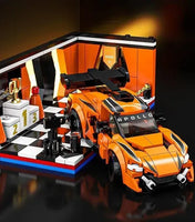 MJI 13081 Mini sport cars series with parking Garage