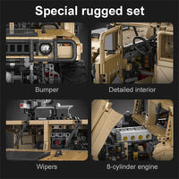 CADA C61036 Static version 1/8 scale Humvee