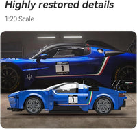 CaDA C51089W 1:20 Scale Maserrati MC20 GT3 Building Block Racing Model