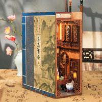 (Pre-Order) Tonecheer TQ 529 Ancient Study Chinese Style Study 3d Wooden Puzzle Diy Book Nook Kit