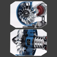 TECHING DM122 Mini Cutaway Turbofan Engine Model Kit (Special order online Only)