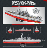 PANLOS 637005 North Carolina Class Battleship