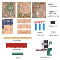 (Pre-order) TONECHEER TQ036 3D Creative Musical Puzzle DIY Rotating Music Box Kit (Romantic Paris)