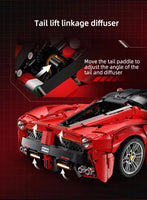 Guly 10623 Ferrari SF90 1:8 scales Dynamic version with R/C snd LED lights