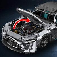 MJI 8620A Plated AMG Super Car