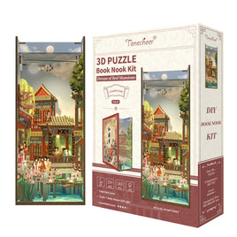 TQ115 Tonecheer Dream of Red Mansions Book Nook 3D Puzzle