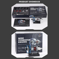 TECHING DM122 Mini Cutaway Turbofan Engine Model Kit (Special order online Only)
