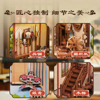 (Pre-order) Tonecheer TQ123 Ode of Mulan Multi-Light Chinese Style Book Nook