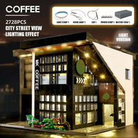 MOULD KING 16036 modern coffee shop with 2728 Pieces