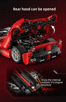 Guly 10623 Ferrari SF90 1:8 scales Dynamic version with R/C snd LED lights