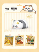 LOZ 7203-7206 Panda series mini block 3D Painting Creator Expert