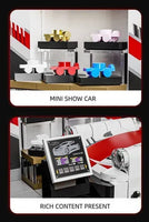 MJI 13080 Mini sport cars series with parking Garage